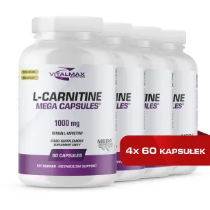 Vitalmax L-Carnitine Mega Capsules® | 240 kapsułek