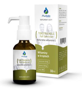 Aliness Avitale Tokotrienole Full Spectrum | 30ml naturalna Witamina E w płynie