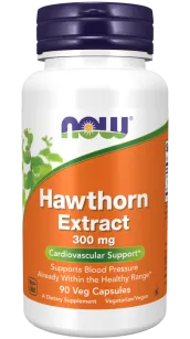 Now Foods Hawthorn Berry Extract 300 mg | 90 vcaps.