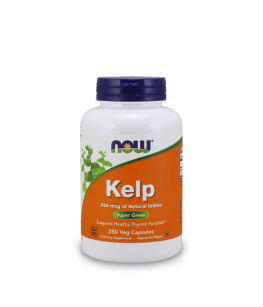 Now Foods Kelp Jod 325mcg | 250 vcaps