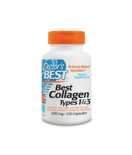 Doctor’s Best Collagen Types 1 & 3 500mg | 240 caps 