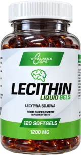 Vitalmax Lecithin 1200mg Lecytyna | 120 softgels