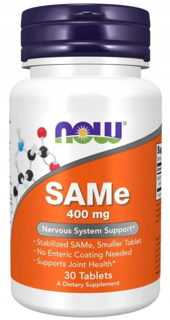 Now Foods SAMe 400mg | 30 tabl.
