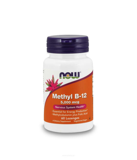 Now Foods Methyl B-12 5,000 mcg | 60 Lozenges