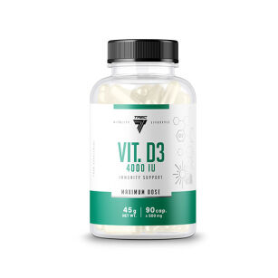 Trec Vitality vitamin D3 4000IU | 90 kapsułek