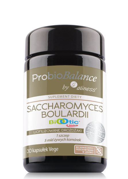 Aliness ProbioBALANCE Saccharomyces Boulardii 5mld/250 mg | 30 vege kapsułek