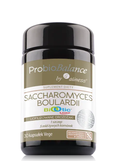 Aliness ProbioBALANCE Saccharomyces Boulardii 5mld/250 mg | 30 vege kapsułek
