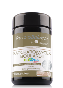 Aliness ProbioBALANCE Saccharomyces Boulardii 5mld/250 mg | 30 vege kapsułek