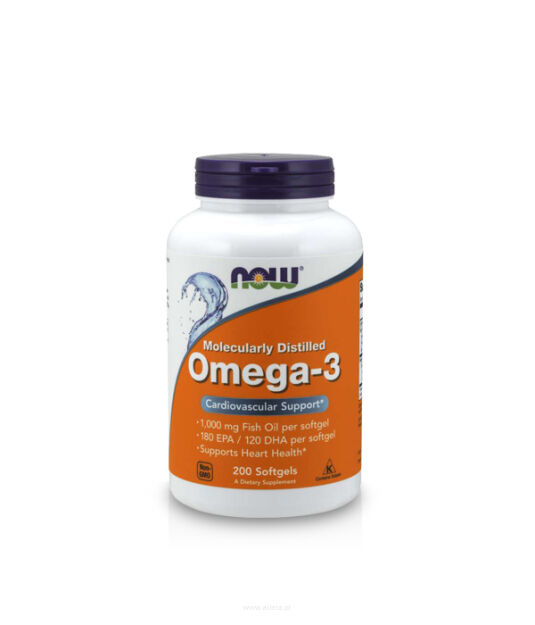 Now Foods Omega 3 1000mg | 200 softgels 