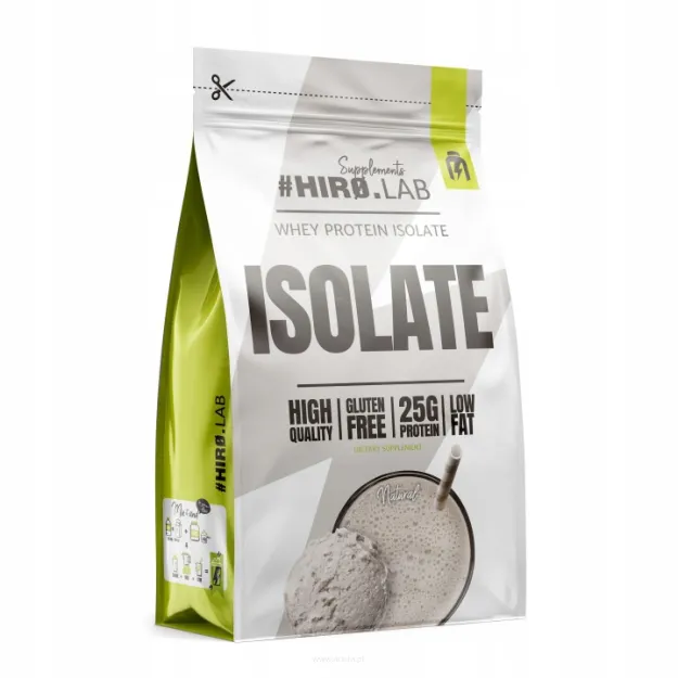 Hiro.Lab Whey Isolate Izolat Białka Serwatkowego WPI | 700g naturalny