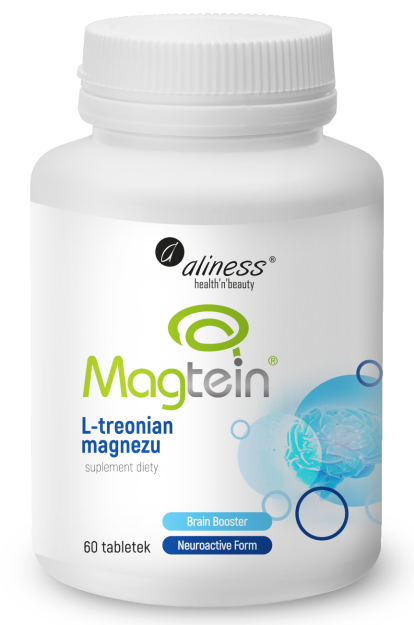 Aliness Magtein L-Treonian magnezu 72 mg | 60 tabletek