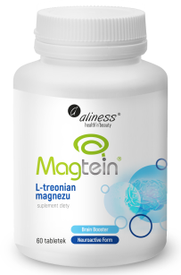 Aliness Magtein L-Treonian magnezu 72 mg | 60 tabletek