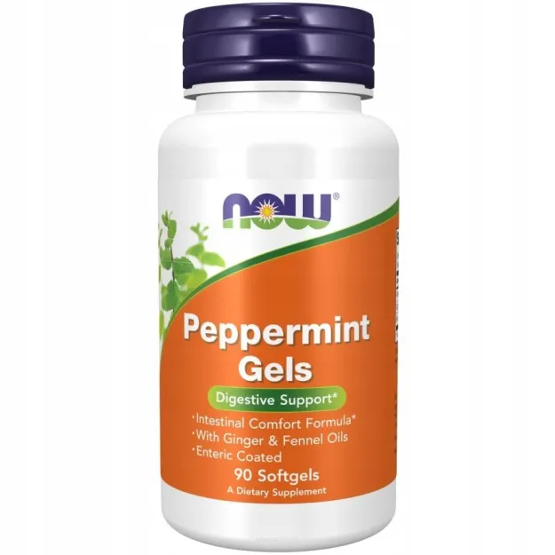 Now Foods Peppermint Gels | 90 softgels