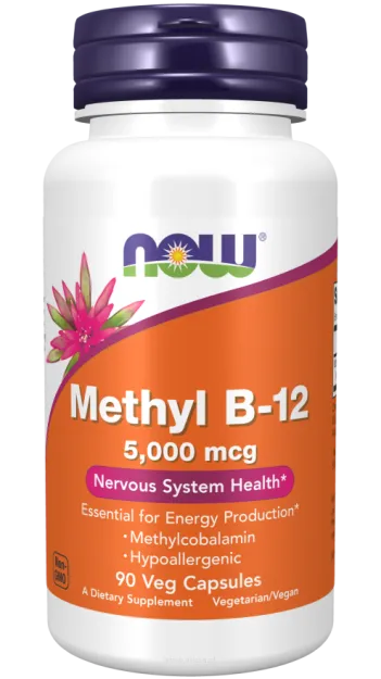 Now Methyl B12 5000mcg | 90 vcaps