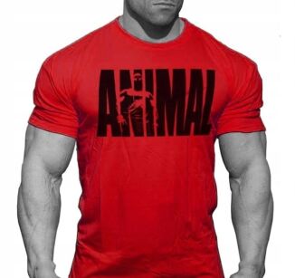 Universal Animal T-Shirt czerwony