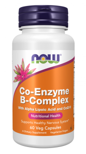 Now Foods Co-Enzyme B-Complex | 60 kapsułek wegańskich