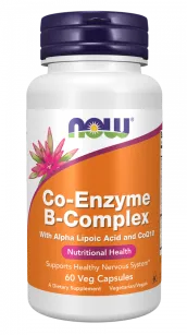 Now Foods Co-Enzyme B-Complex | 60 kapsułek wegańskich