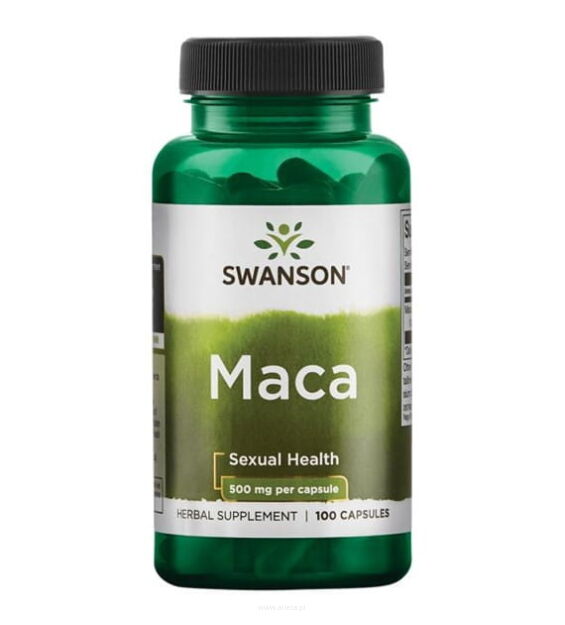 Swanson Maca 500mg | 100 kapsułek