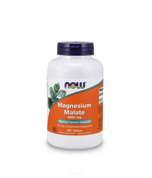 Now Foods Magnesium Malate  1000mg | 180 tab