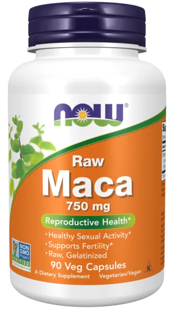 Now Foods Maca 750mg 6:1 | 90 kapsułek
