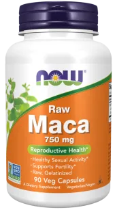 Now Foods Maca 750mg 6:1 | 90 kapsułek