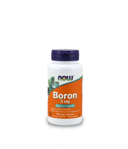 Now Foods Boron 3mg | 100 vcaps 