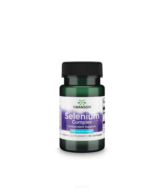 Swanson Selenium Complex 200mcg | 90 kaps.