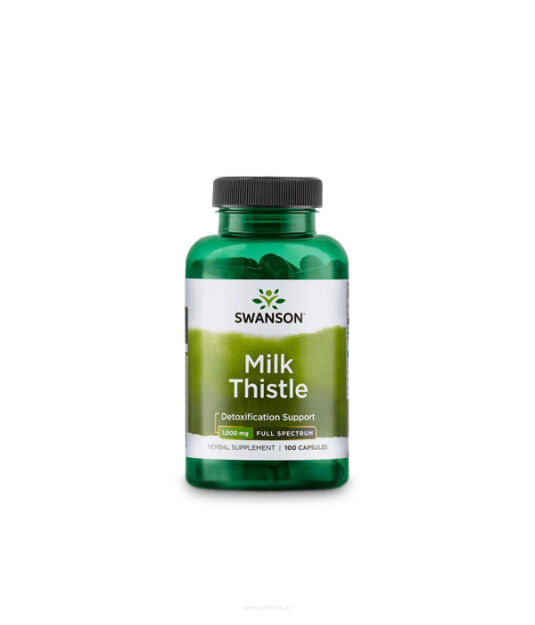 Swanson Milk Thistle 500mg (Ostropest) | 100 kaps.