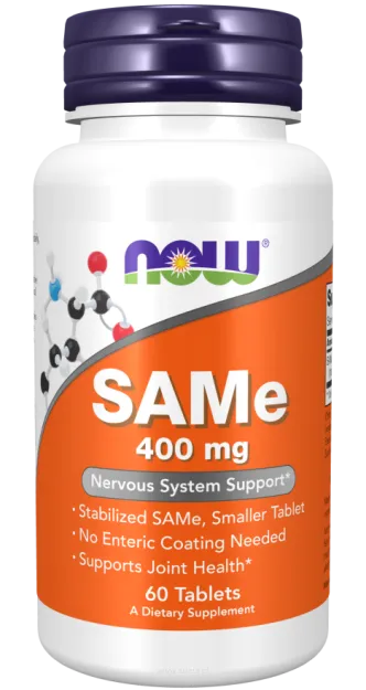 Now Foods SAMe 400mg | 60 tabl. 