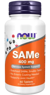 Now Foods SAMe 400mg | 60 tabl. 