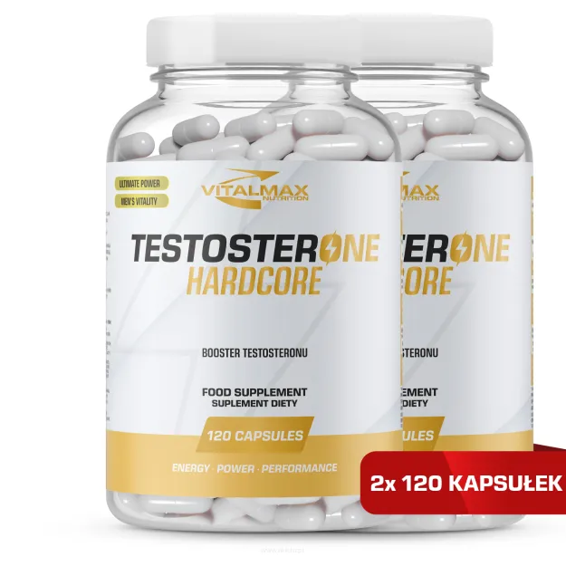 Vitalmax Testosterone Hardcore | 240 kapsułek