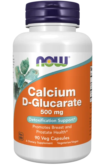 Now Calcium D-Glucarate 500mg 90 vcaps