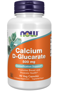 Now Calcium D-Glucarate 500mg 90 vcaps