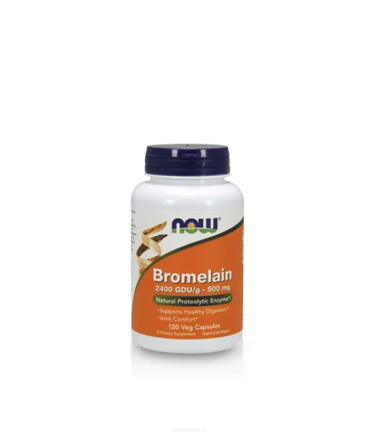 Now Foods Bromelain 500 mg | 120 vcaps